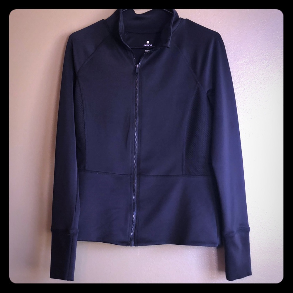 Black athletic jacket